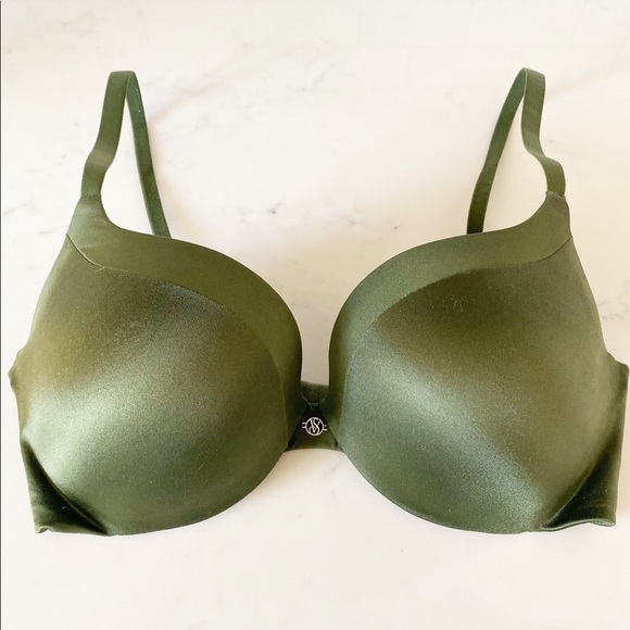 olive green bra